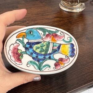 Made in Italy Bird Trinket Box